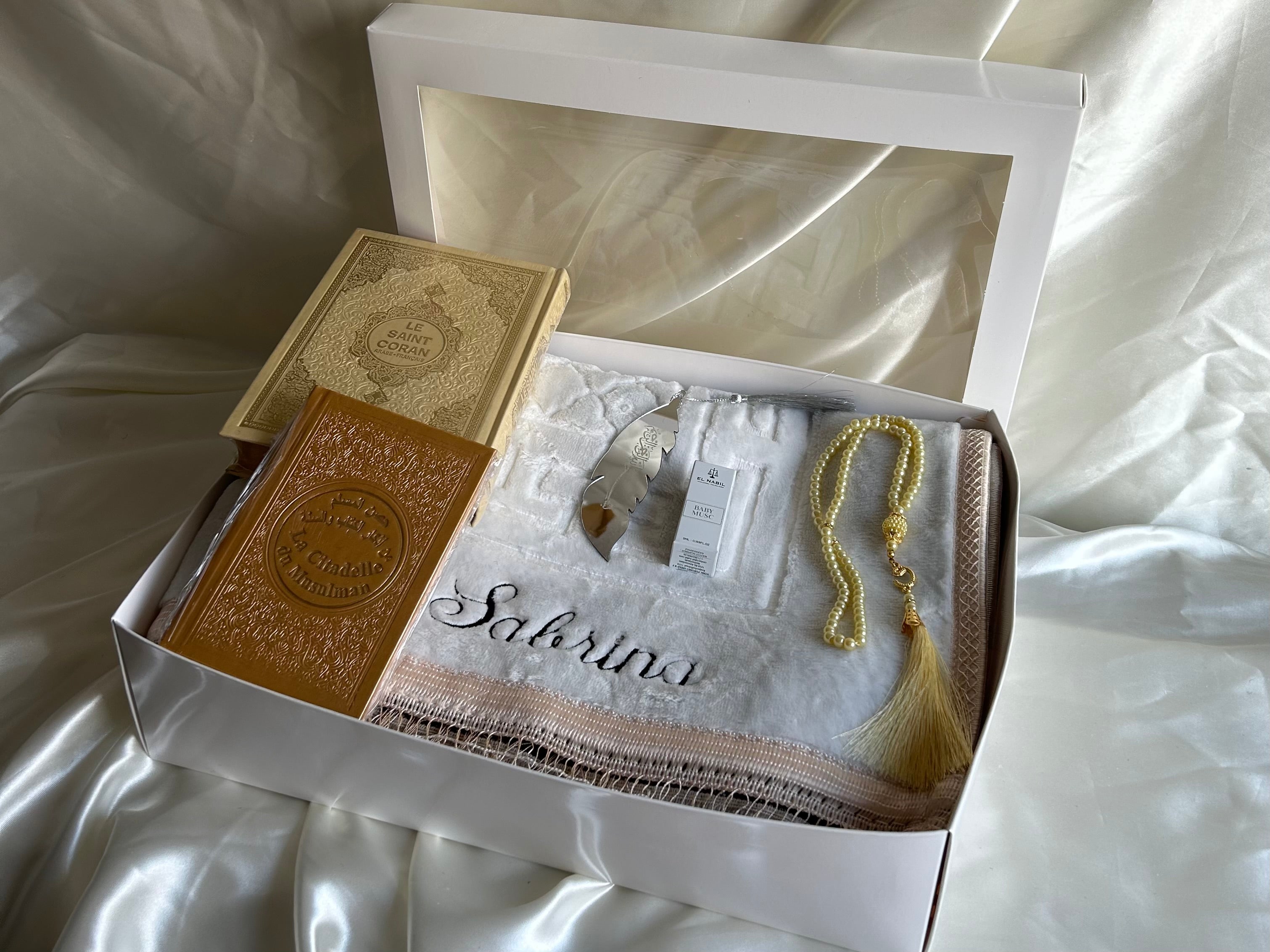 Coffret privilège blanc/dorée