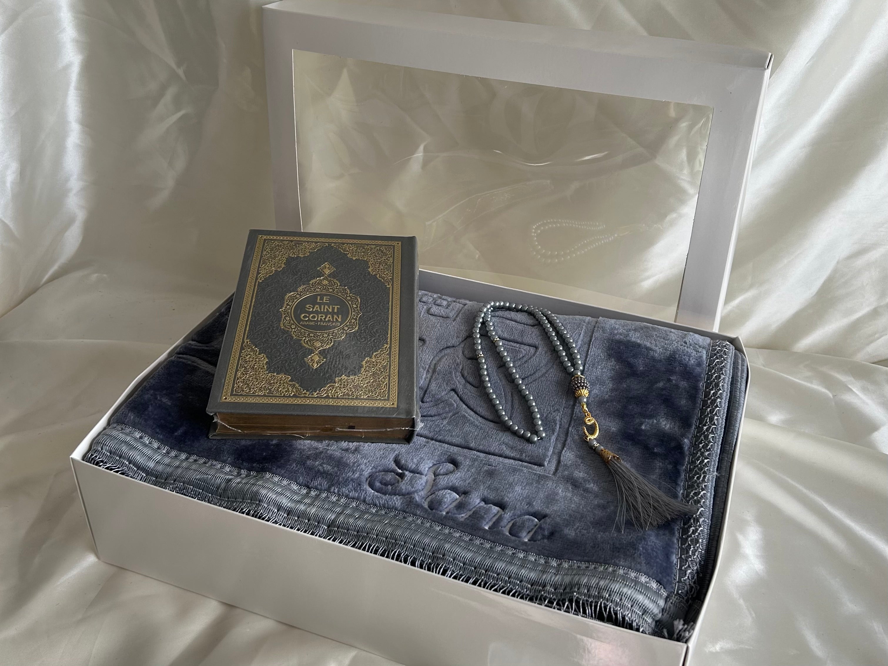 Coffret élégance gris