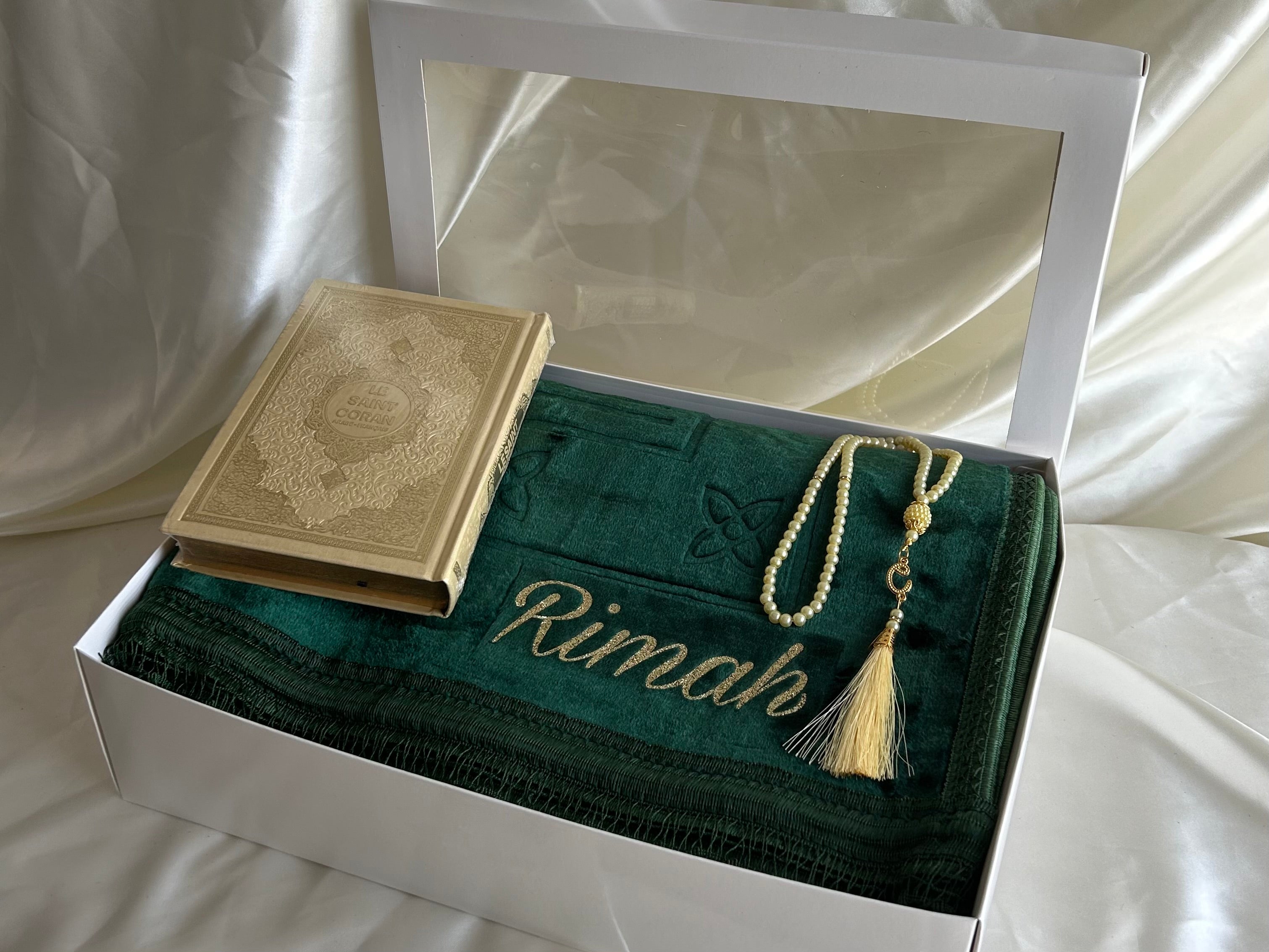 Coffret élégance vert