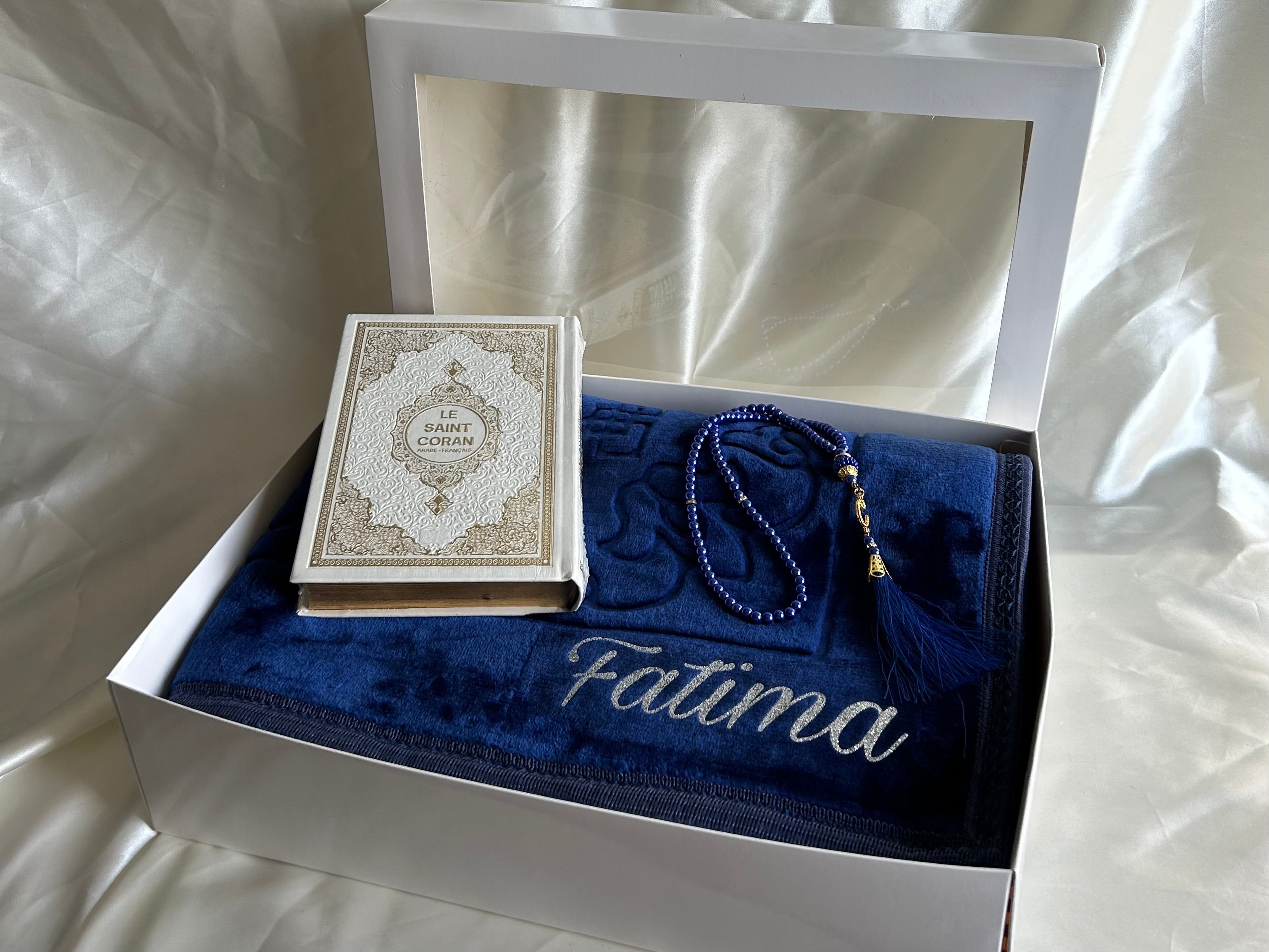 Coffret élégance bleu nuit