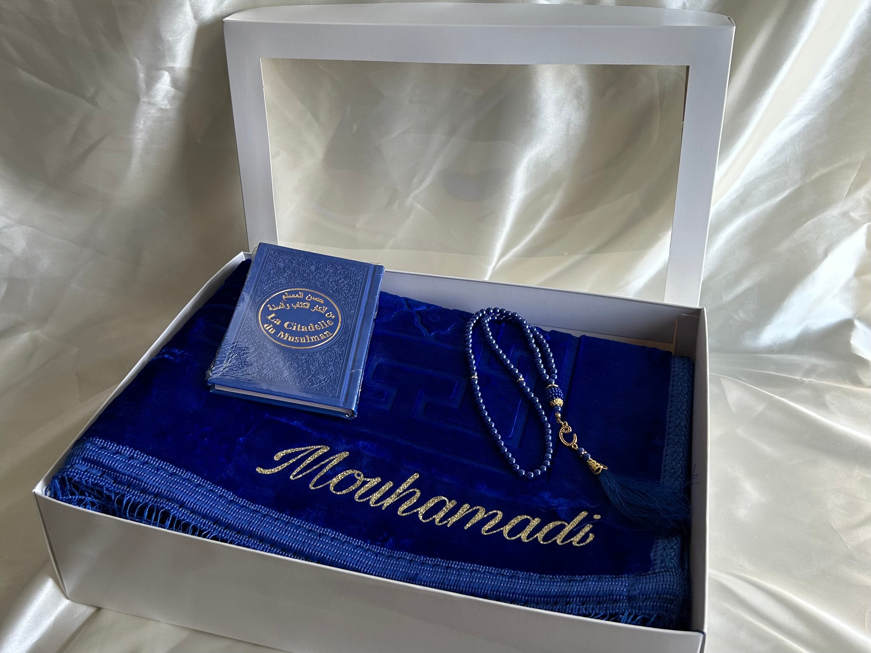 Coffret préstige bleu roi