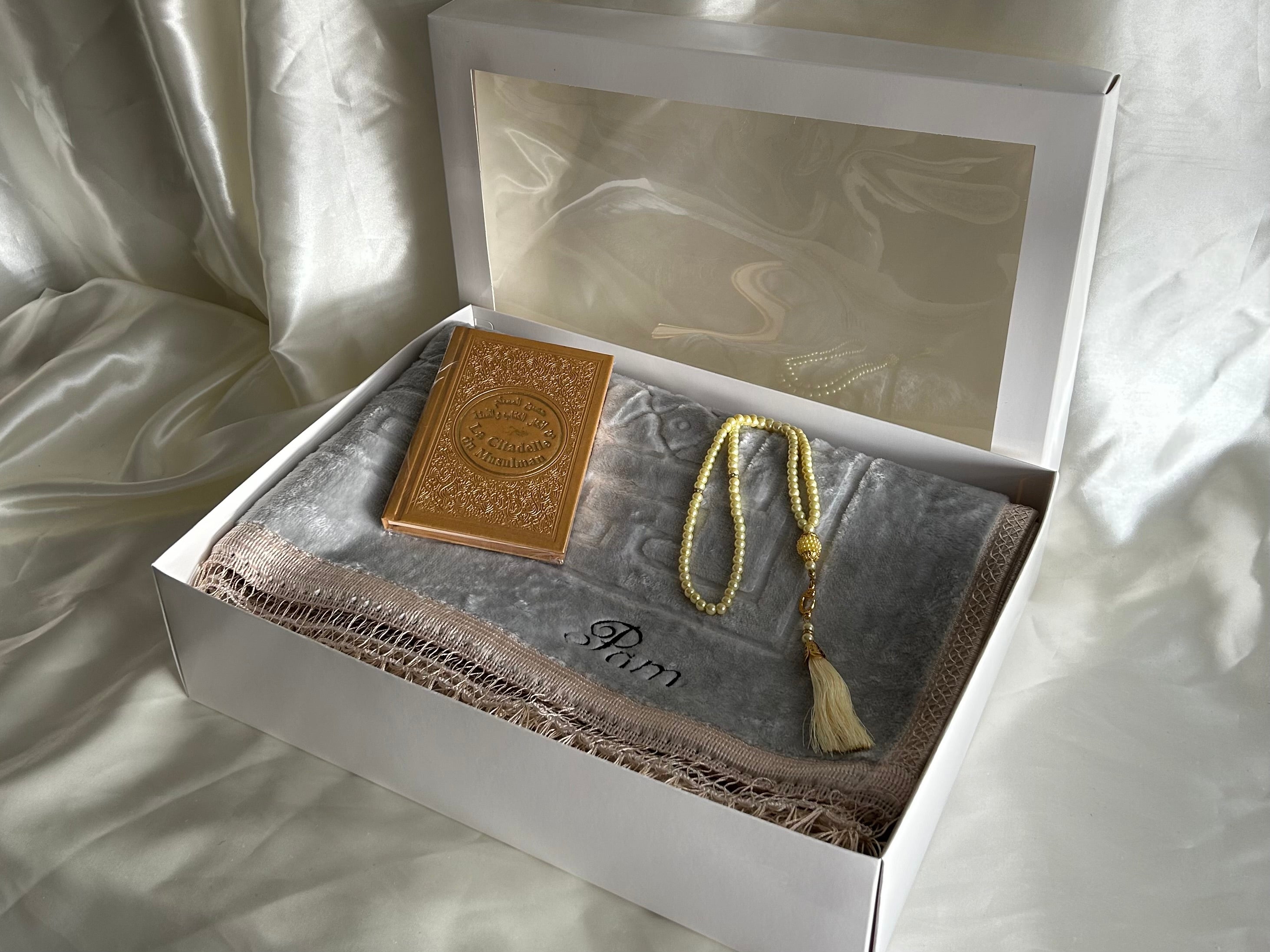 Coffret préstige blanc/dorée