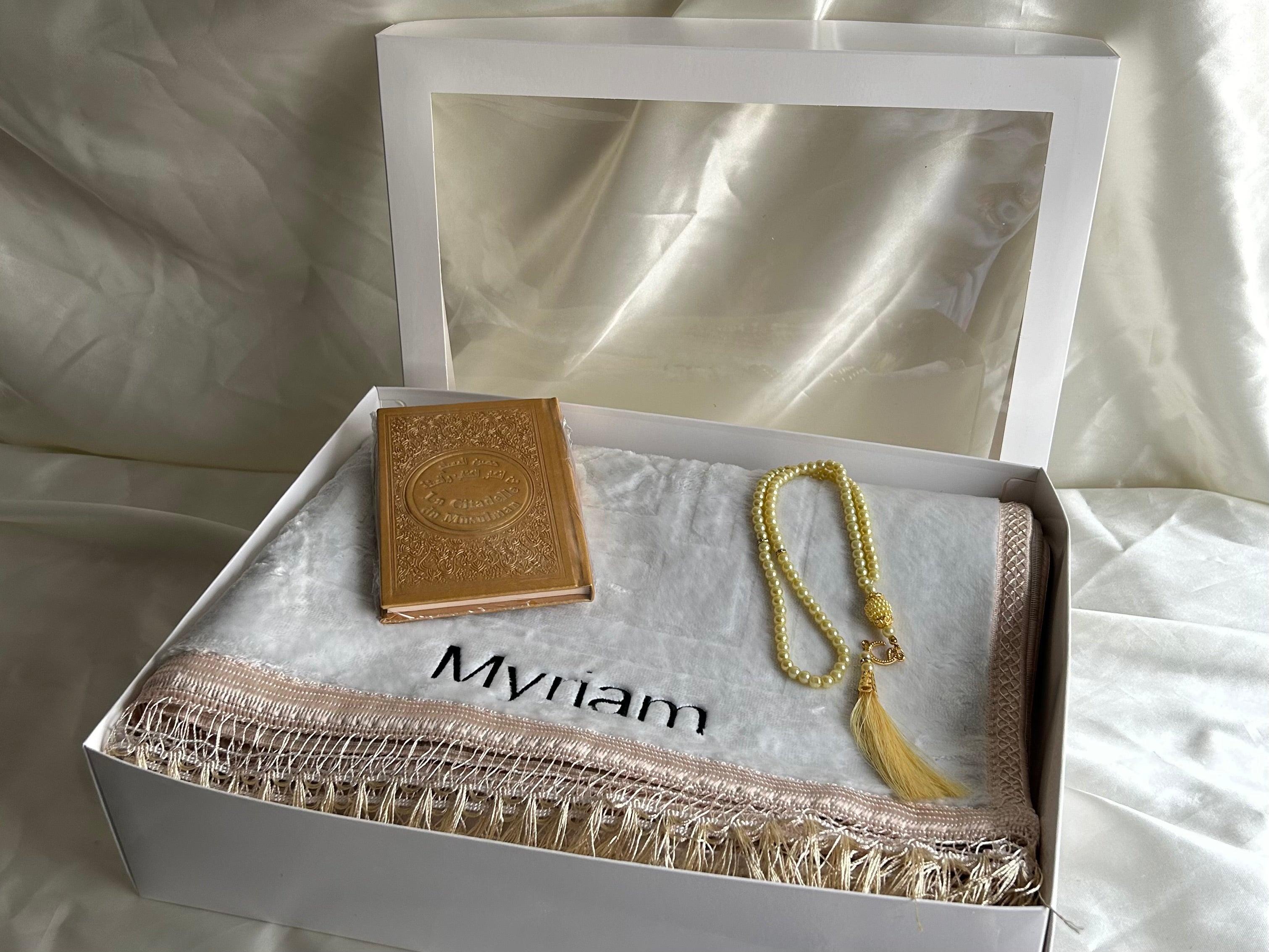 Coffret préstige blanc/dorée