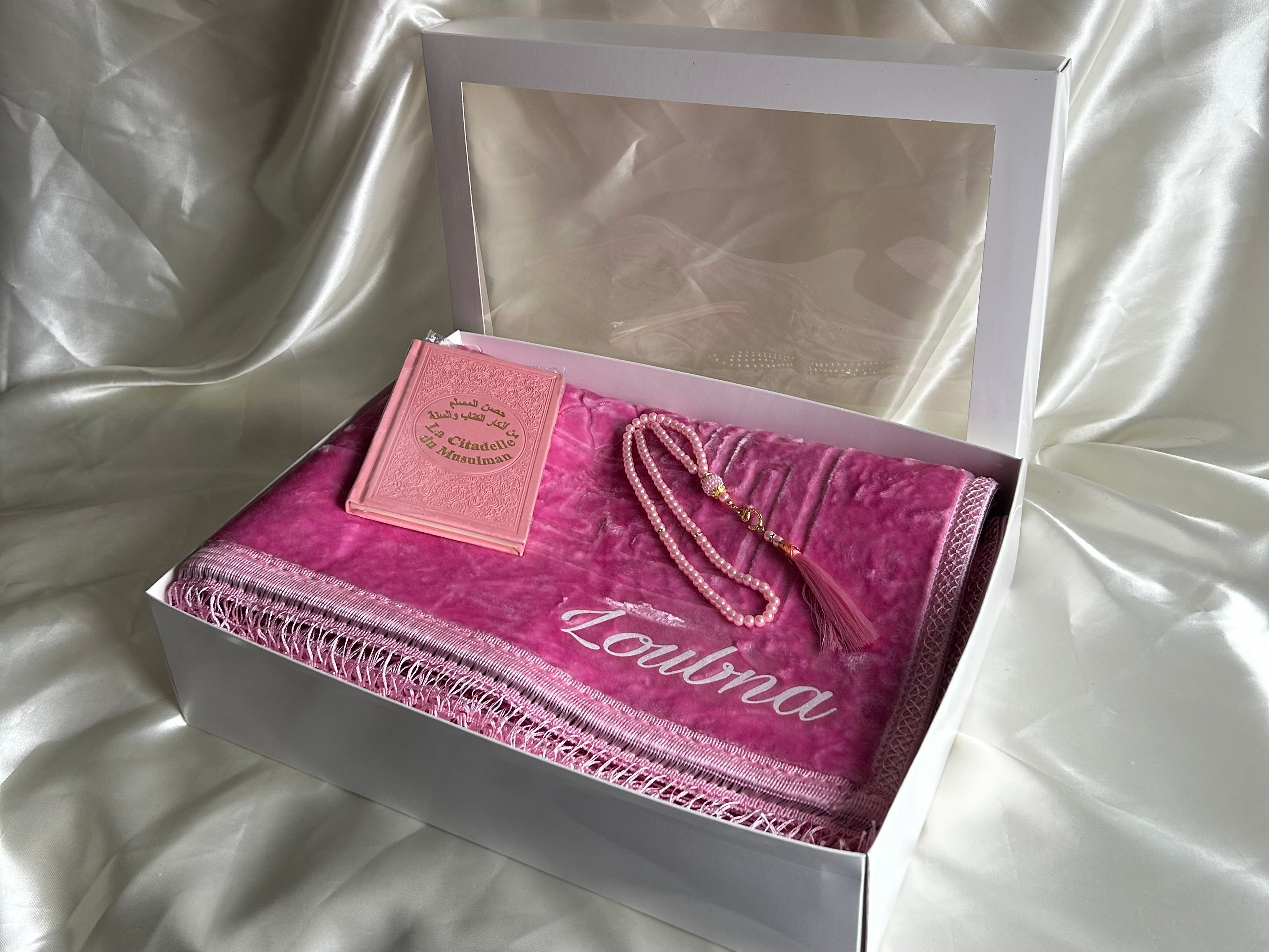 Coffret préstige rose