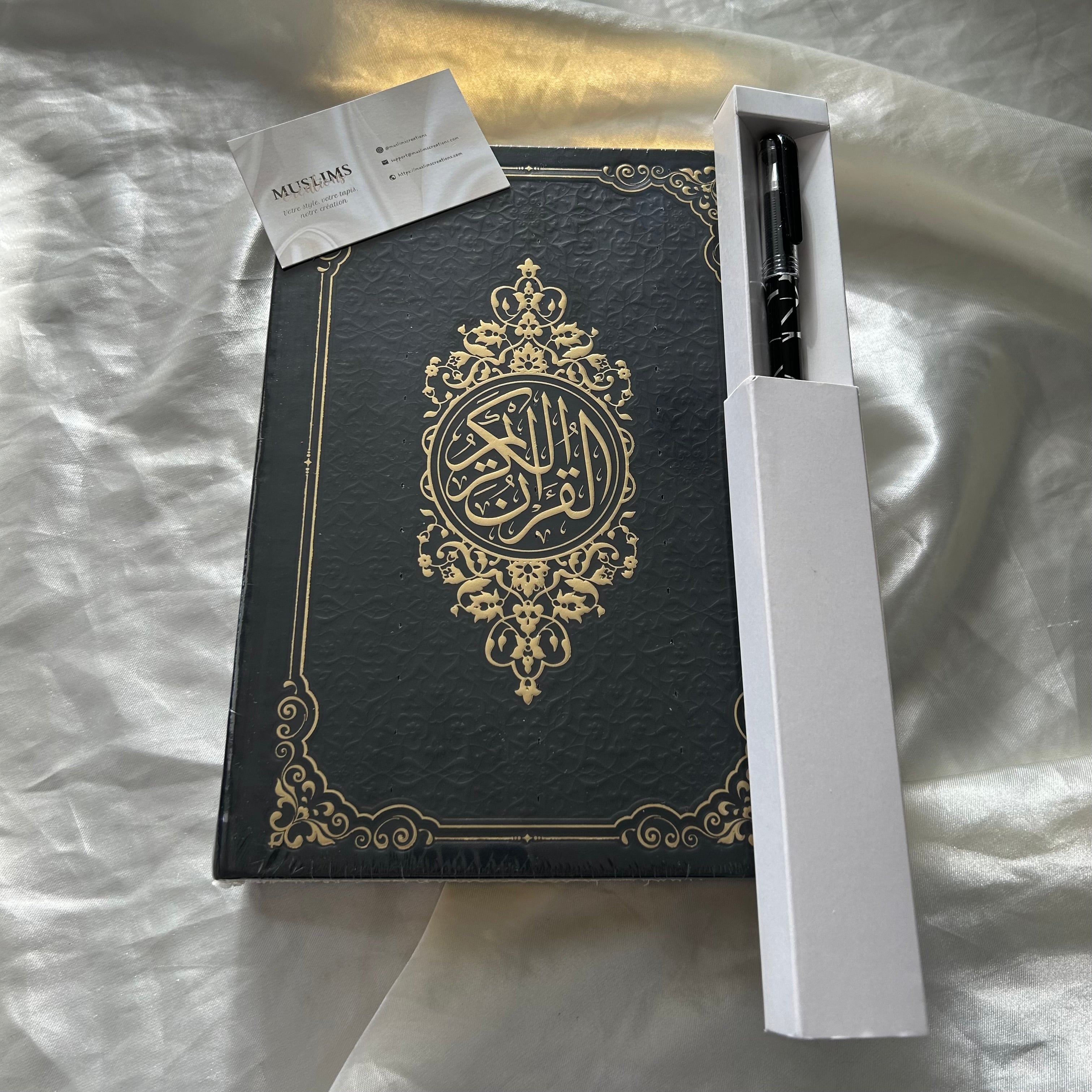 Le Coran à tracer avec stylo gommable noir