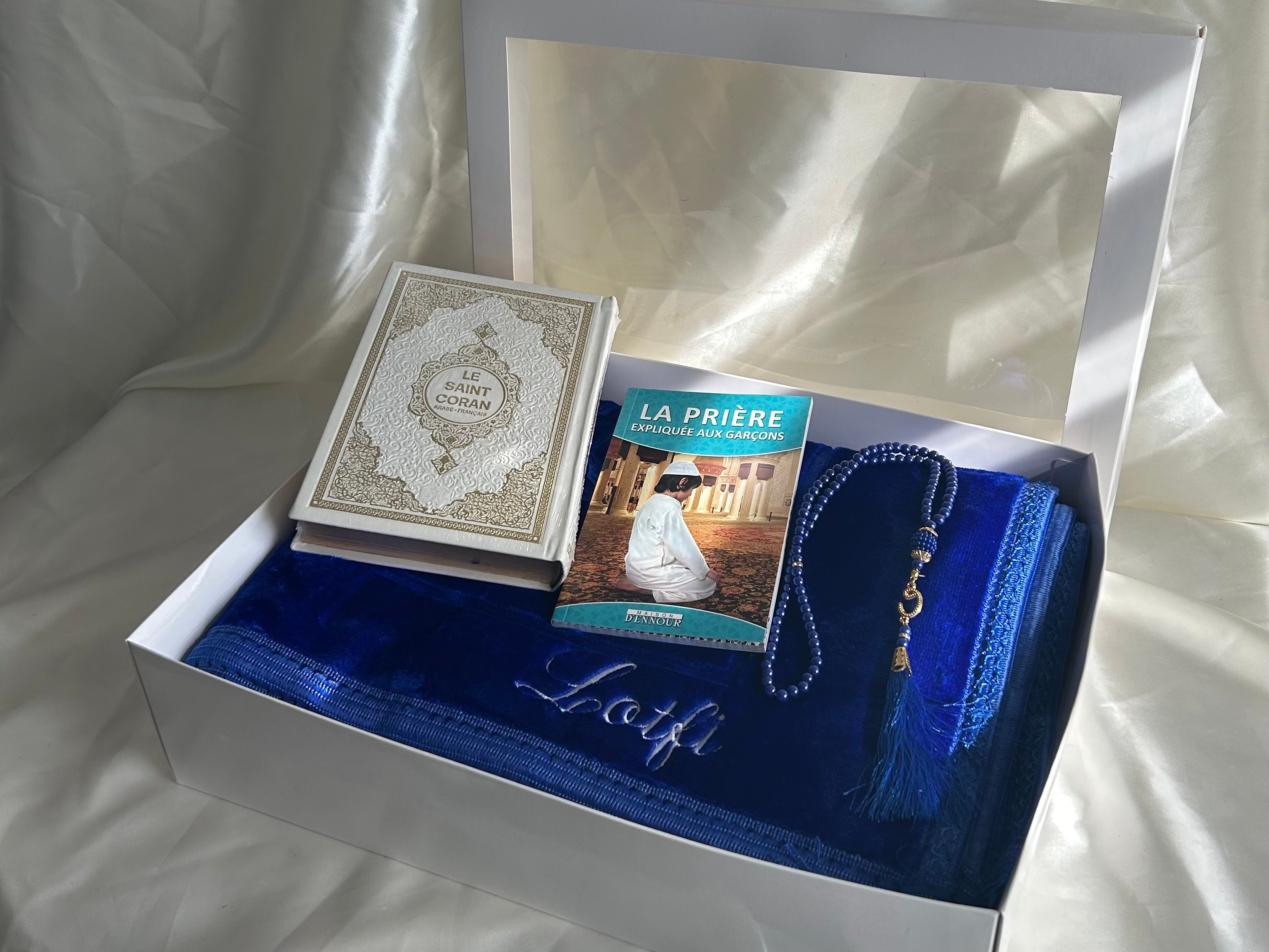 Coffret découverte bleu roi