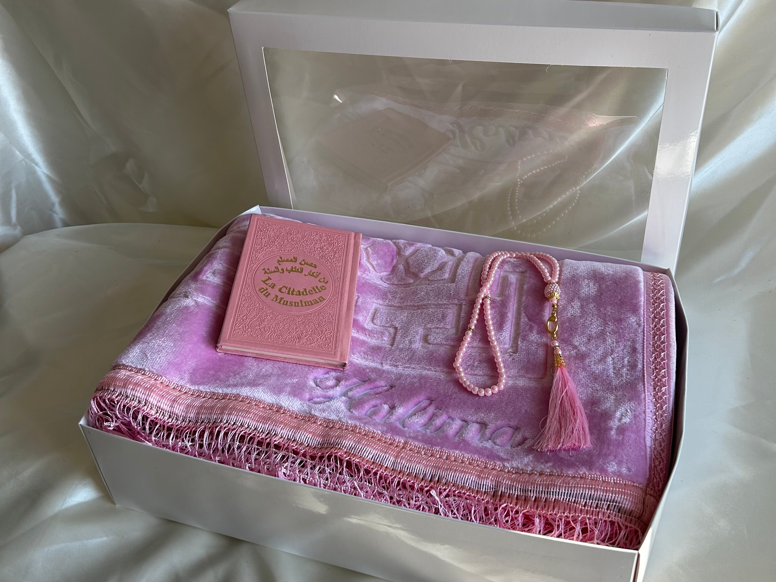 Coffret préstige rose