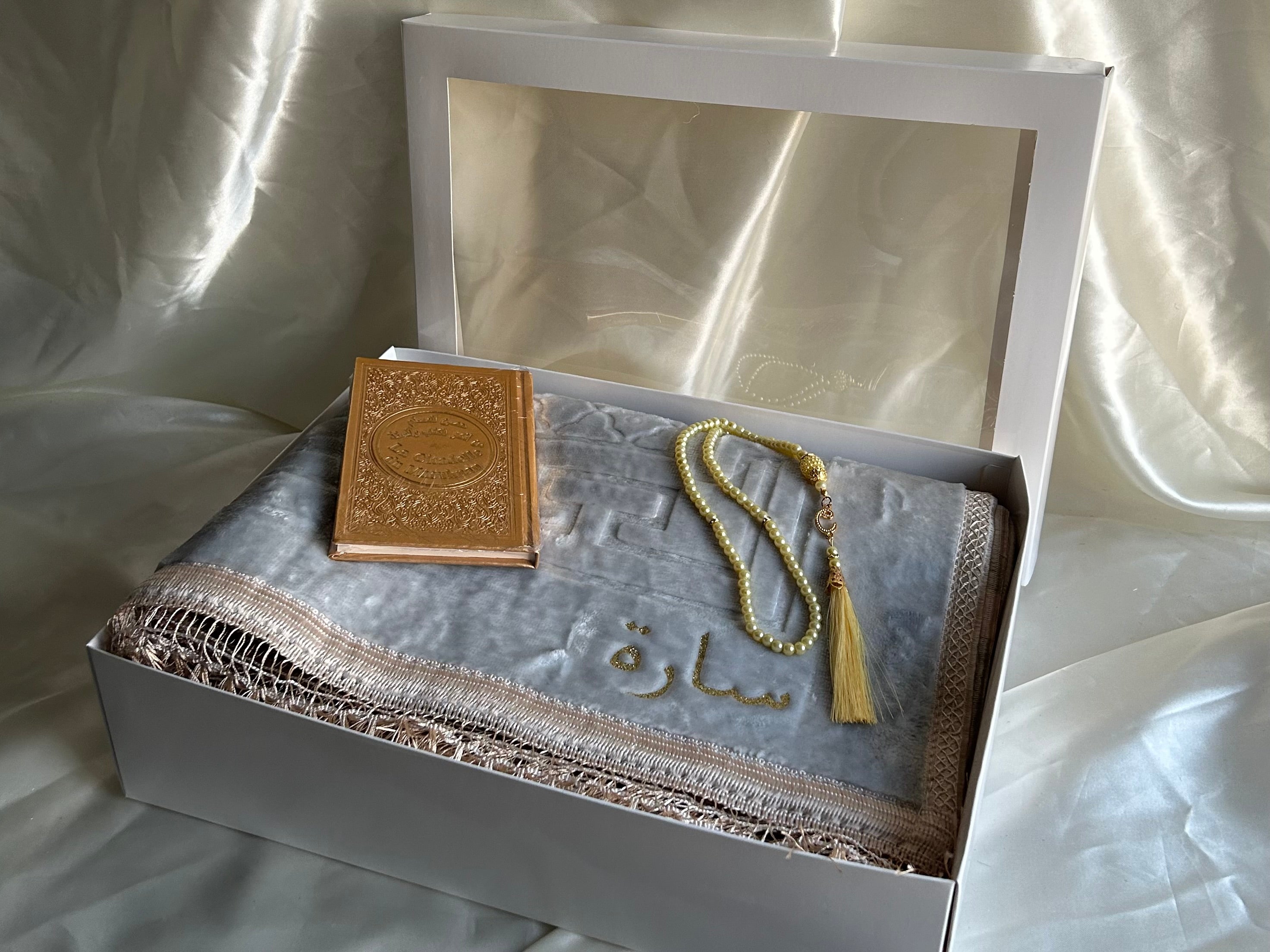 Coffret préstige blanc/dorée