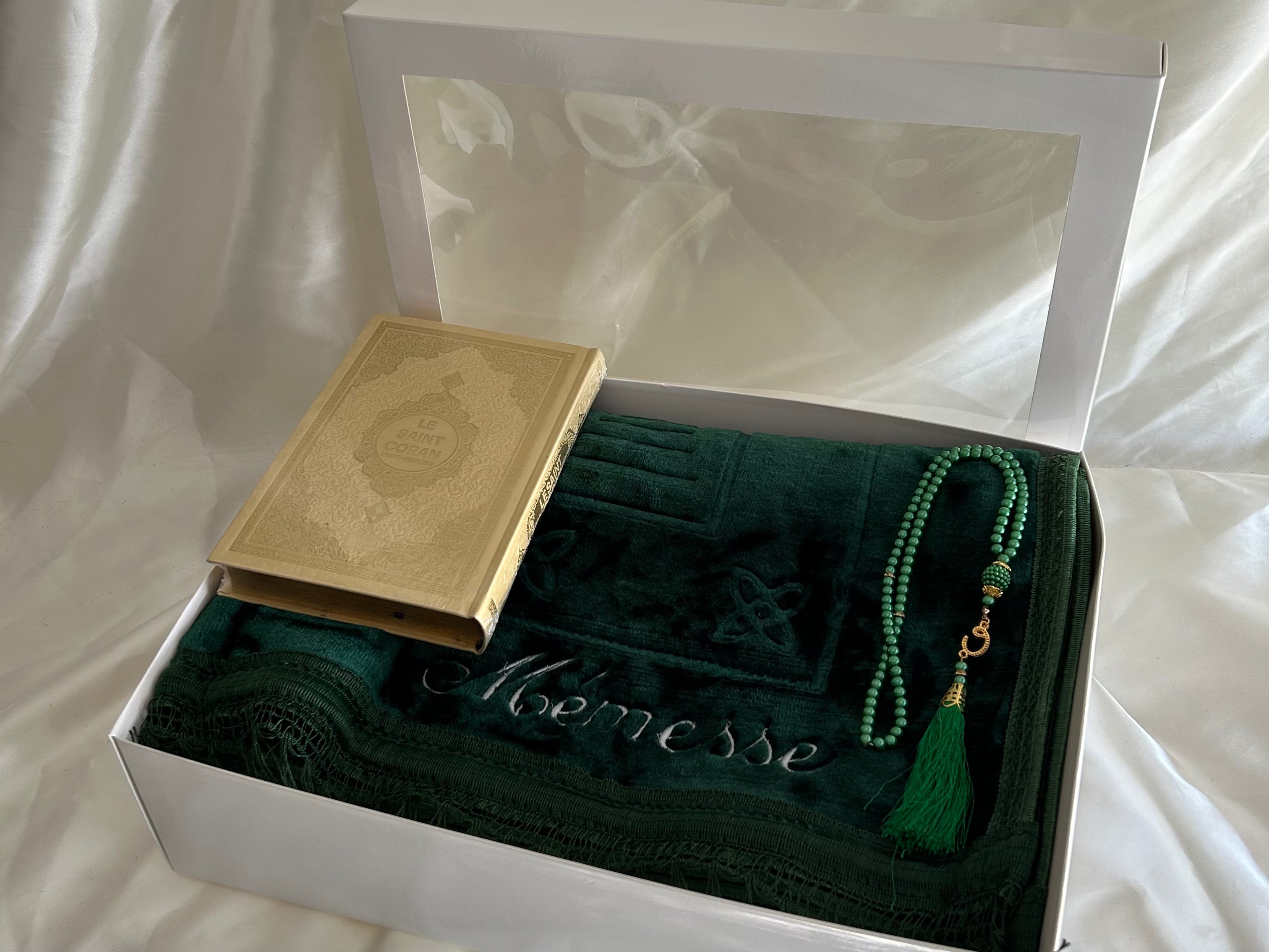 Coffret élégance vert
