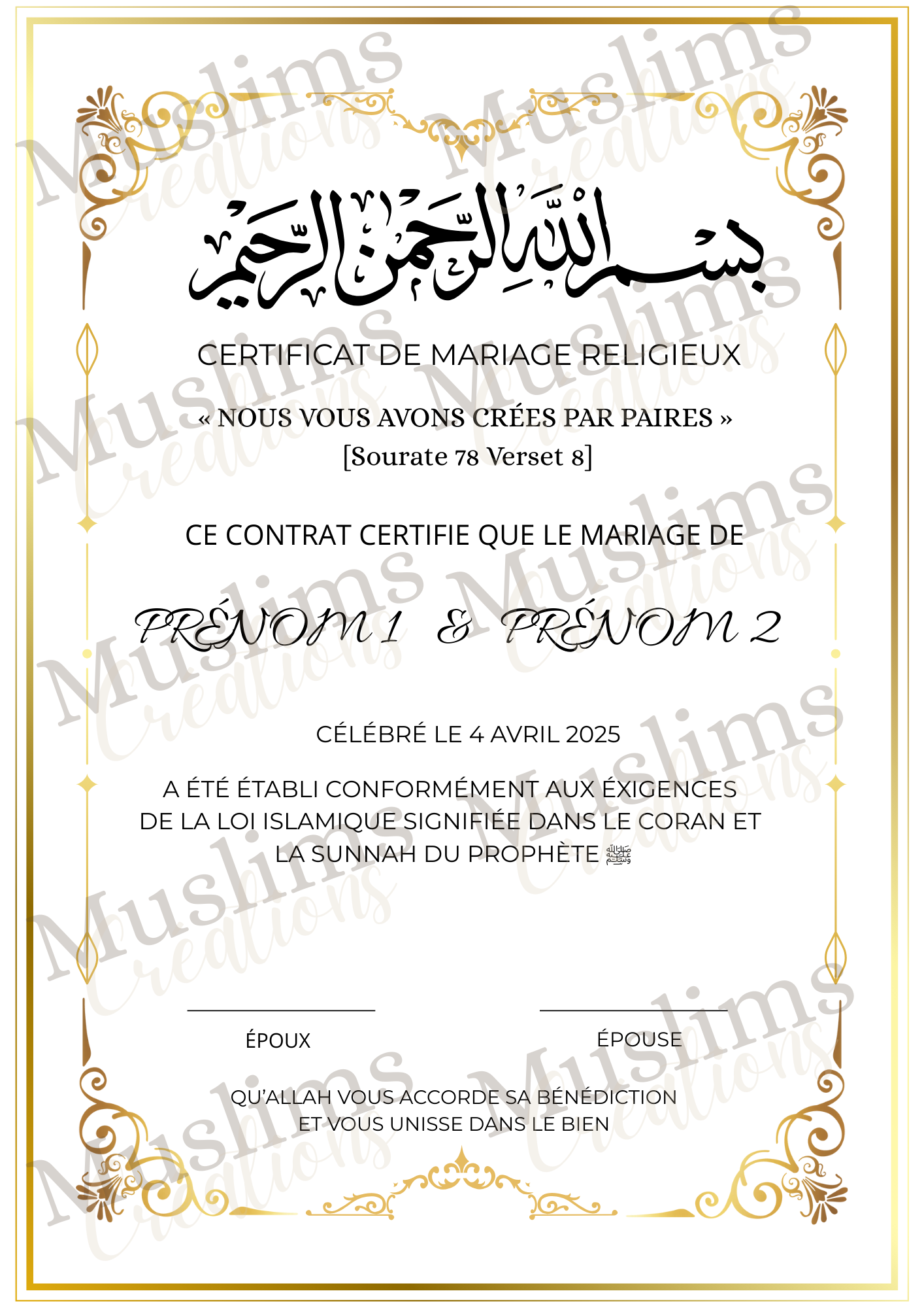 Certificat HOB