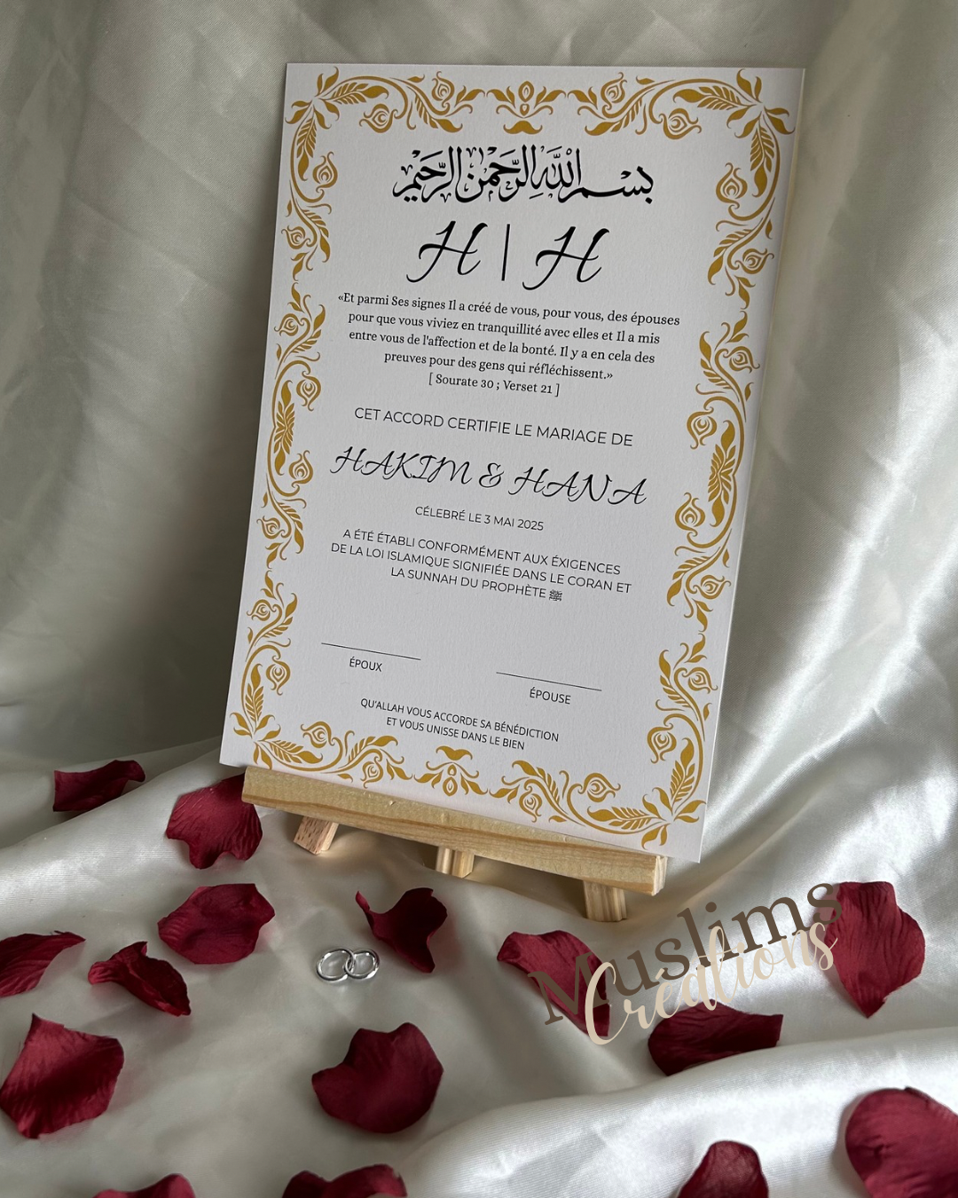 Certificat RAMIYA