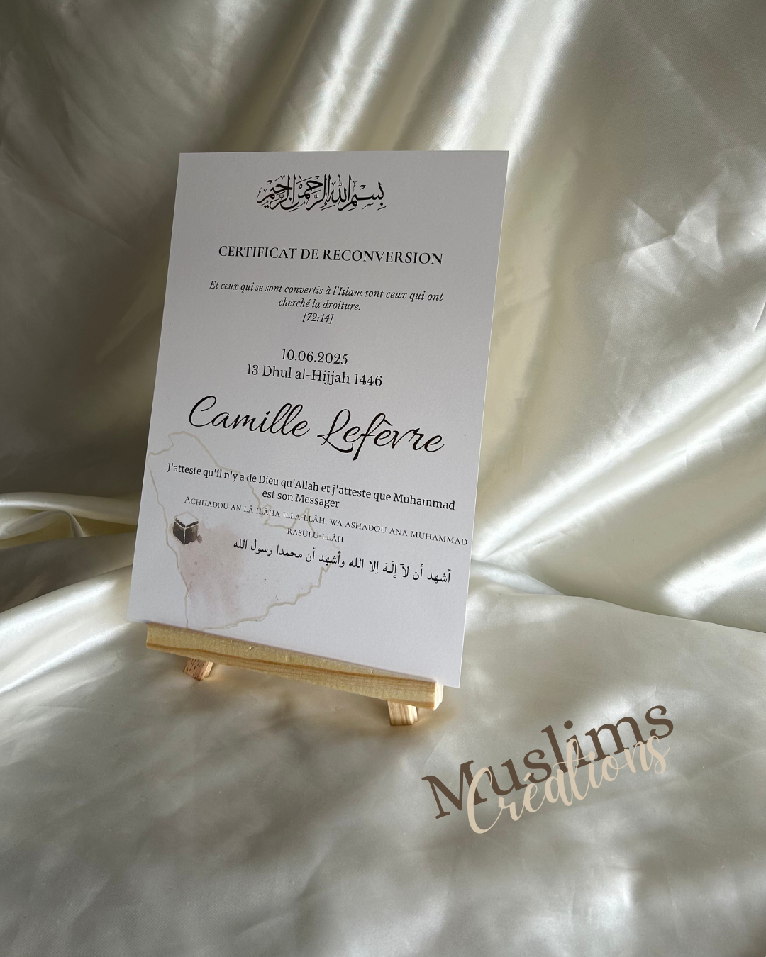 Certificat Reconvertie Bidaya