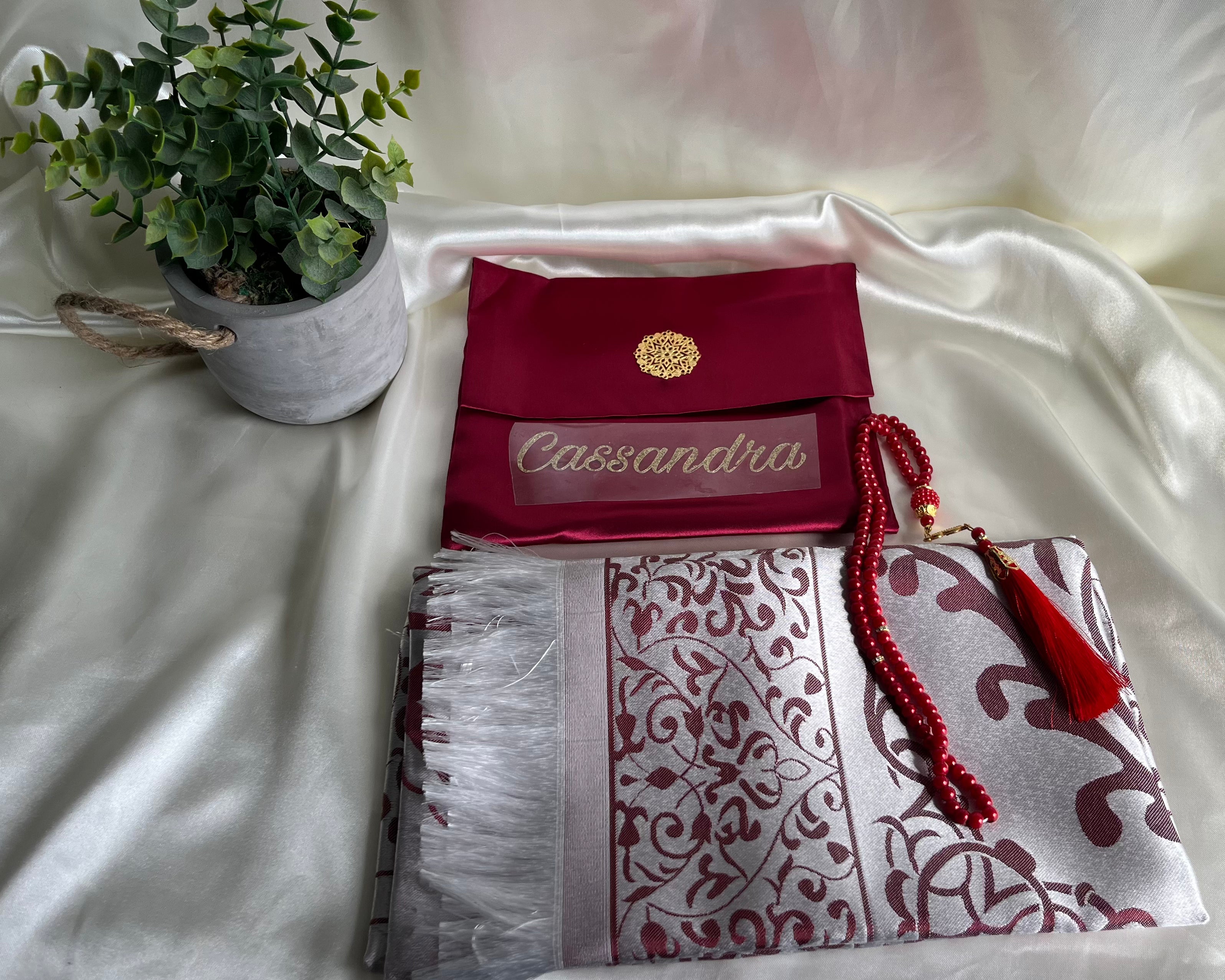 Kit de voyage rouge