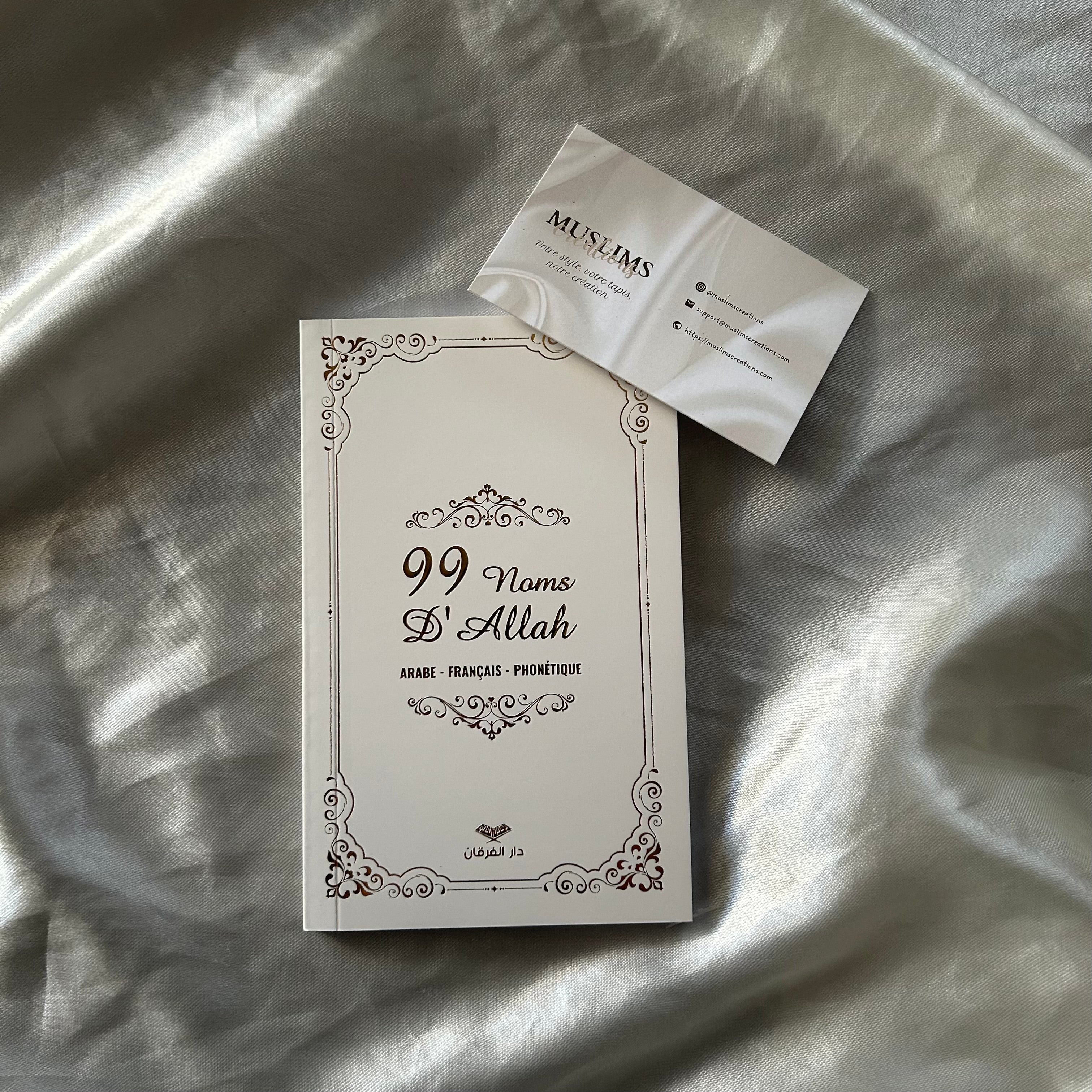 99 NOMS D’ALLAH blanc