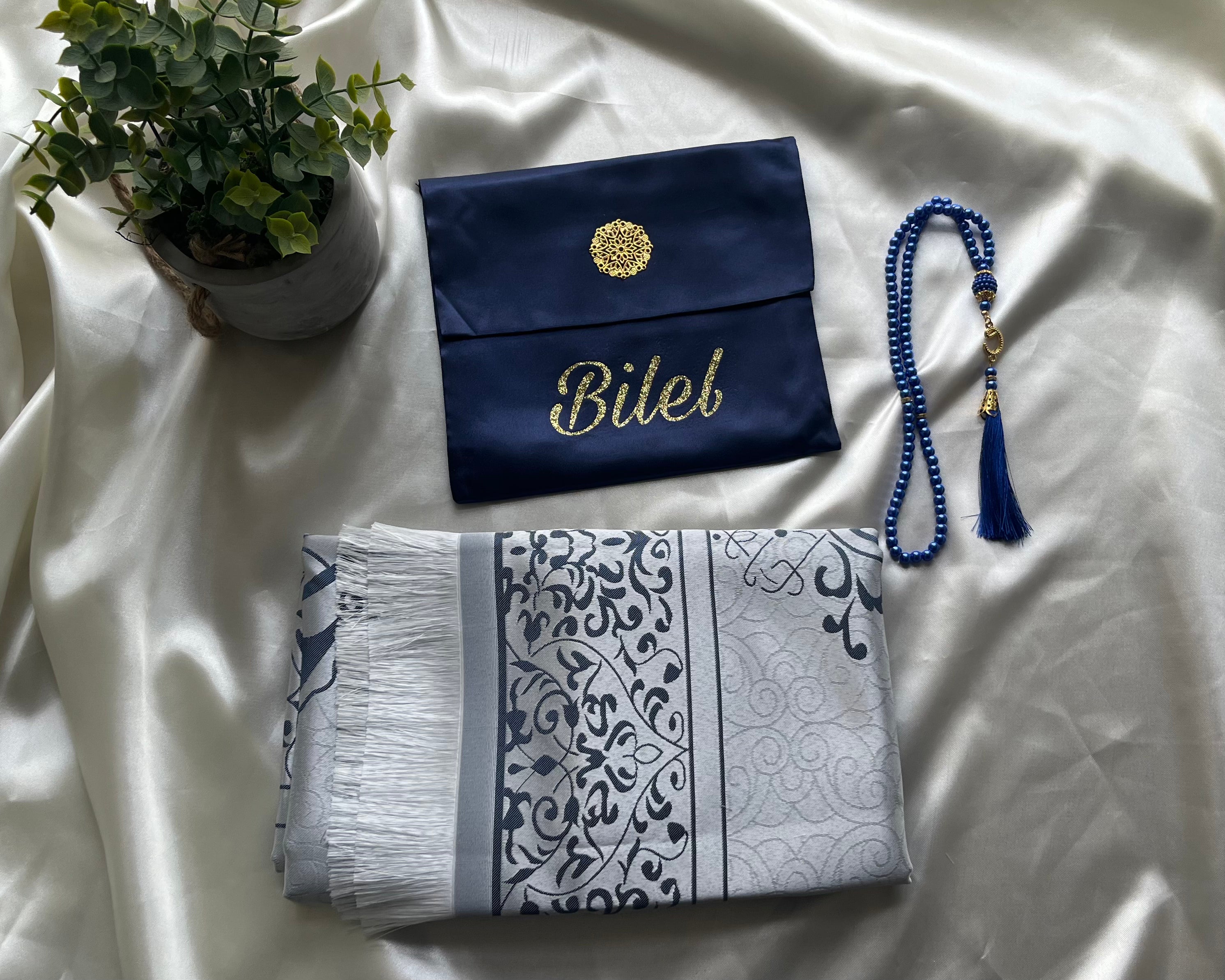 Kit de voyage bleu marine